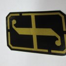 3.25" FORUM Black w. Gold Ski Snowboard Race Rack Ride DECAL STICKER - FREE SHIPPING