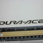 5" DURA ACE SHIMANO -BLACK- Road RACE TT Tri BIKE BICYCLE FRAME STICKER DECAL