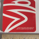 3" SANTA CRUZ RED MTB Ride Road Rack Mountain Bicycle BIKE FRAME STICKER DECAL