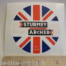 3" STURMEY ARCHER Cruiser Shifter UK Road MTB  Bike Ride FRAME STICKER DECAL