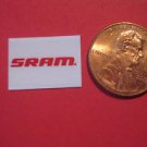 1/2" by 3/16" TINY Micro SRAM Ride MTB BIKE Mountain BICYCLE FRAME STICKER DECAL