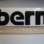 BERN BLACK 8" Ski Snowboard Helmet Race Ride DECAL STICKER - Free Shipping
