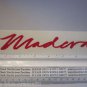 6.5" MADERA -RED- Bike BMX Frame Park Car Ride RACE MTB MOUNTAIN STICKER DECAL