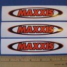 3 - 5.5" MAXXIS Tire MOTO Race Toolbox Car BMX BIKE BICYCLE FRAME STICKER DECAL