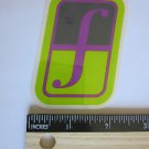 3" FORUM Green/Purple Ski Snowboard Race Rack Ride DECAL STICKER - FREE SHIPPING