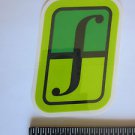 3" FORUM Green/Black Ski Snowboard Race Rack Ride DECAL STICKER - FREE SHIPPING