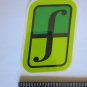 3" FORUM Green/Black Ski Snowboard Race Rack Ride DECAL STICKER - FREE SHIPPING