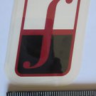 3" FORUM Red/Black Ski Snowboard Race Rack Ride DECAL STICKER - FREE SHIPPING