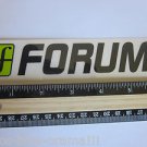 6" FORUM Black/Green Ski Snowboard Race Rack Ride DECAL STICKER - FREE SHIPPING