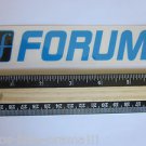 6" FORUM Blue/Black Ski Snowboard Race Rack Ride DECAL STICKER - FREE SHIPPING
