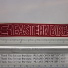 6" EASTERN BIKES Red BMX Street Bicycle Ride Race Car Tool Frame STICKER DECAL