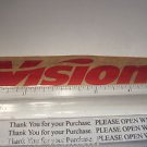 4.5"  VISION FSA Aerobars Tri TT Race Road Ride Bike Frame Bicycle DECAL STICKER