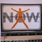 4.5" NOW No Opportunity Wasted Bar Bicycle Frame  MTB Truck Rack DECAL STICKER