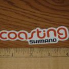 SHIMANO Coasting MTB Race ~~ Frame Bike  STICKER DECAL