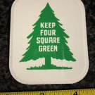 3" FOUR SQUARE Ski Snowboard Rack Truck Box Race Ride DECAL STICKER Free Ship