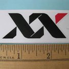 SRAM XX RACE MTB BIKE BICYCLE FRAME Med STICKER DECAL