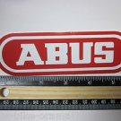 6" ABUS Lock Street  Road Tri MTB Mountain MTB Bike Frame Bicycle DECAL STICKER