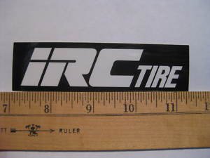 IRC mx TIRE Bicycle Mountain Rack Car BIKE FRAME  STICKER DECAL - Free Shipping