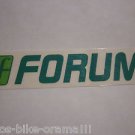6" FORUM Green/Green Ski Snowboard Race Rack Ride DECAL STICKER - FREE SHIPPING