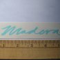 MADERA Bike BMX Ride RACE MTB MOUNTAIN STICKER DECAL - FREE USA SHIPPING