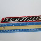 7" AZONIC Red/White/Black Bicycle Bike MTB Road Tri DH STICKER DECAL
