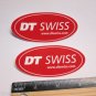 TWO 3.4" DT SWISS Rim Hub (Dirt MX RIDE BMX DH MX MTB Frame Bike) DECAL STICKER