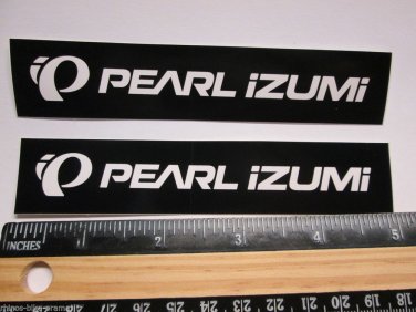 TWO - 5" PEARL IZUMI Bicycle Sticker (Mountain, Road, Tri, Frame Bike Decal)