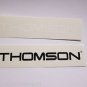 TWO - 4" THOMSON Road MTB Tri RIDE DH Mountain Road Frame Bike DECAL STICKER