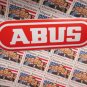 one - 6" ABUS Lock Street Road Tri MTB Mountain Bike Frame Bicycle DECAL STICKER