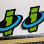 TWO 4" GENUINE INNOVATION Road Tri MTB Mountain Bike Frame Bicycle DECAL STICKER