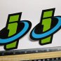 TWO 4" GENUINE INNOVATION Road Tri MTB Mountain Bike Frame Bicycle DECAL STICKER