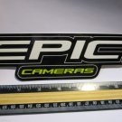 8" EPIC CAMERAS HD MX DH  Road Tri MTB Mountain Bike Frame Bicycle DECAL STICKER