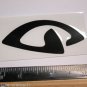 3" GIRO HELMETS Black MTB Bicycle Road Tri Mountain Frame Bike STICKER DECAL
