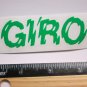 3" GIRO HELMETS GREEN MTB (Bicycle Road Tri Mountain Frame Bike) STICKER DECAL