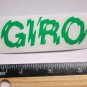3" GIRO HELMETS GREEN MTB (Bicycle Road Tri Mountain Frame Bike) STICKER DECAL