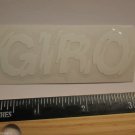 3" GIRO HELMETS WHITE MTB (Bicycle Road Tri Mountain Frame Bike) STICKER DECAL