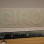 3" GIRO HELMETS WHITE MTB (Bicycle Road Tri Mountain Frame Bike) STICKER DECAL