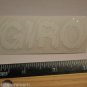 3" GIRO HELMETS WHITE MTB (Bicycle Road Tri Mountain Frame Bike) STICKER DECAL