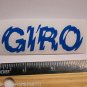 3" GIRO HELMETS blue MTB (Bicycle Road Tri Mountain Frame Bike) STICKER DECAL