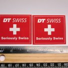 TWO 2" DT SWISS Rim Hub (Dirt MX RIDE BMX DH MX MTB Frame Bike) DECAL STICKER