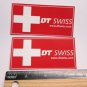 TWO 4.25" DT SWISS Rim Hub (Dirt MX RIDE BMX DH MX MTB Frame Bike) DECAL STICKER
