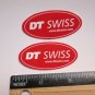 TWO - 2" DT SWISS Rim Hub (Dirt MX RIDE BMX DH MX MTB Frame Bike) DECAL STICKER
