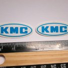 2  1.5" KMC Chain Road Ride MX TRI MTB RIDE DH Mountain Frame Bike DECAL STICKER
