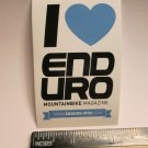 3.25" ENDURO MAGAZINE Ride MX TRI MTB RIDE DH Mountain Frame Bike DECAL STICKER