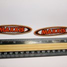 TWO 3.25" MAXXIS Tires MX MTB Tri RIDE DH Mountain Road Frame Bike DECAL STICKER