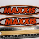 TWO 6.5" MAXXIS Tires MX MTB Tri RIDE DH Mountain Road Frame Bike DECAL STICKER