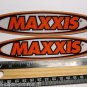 TWO 6.5" MAXXIS Tires MX MTB Tri RIDE DH Mountain Road Frame Bike DECAL STICKER