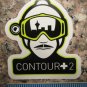 3" CONTOUR +2 Camera MTB  Commute Ride Mountain Frame Bicycle DECAL STICKER