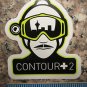 3" CONTOUR +2 Camera MTB  Commute Ride Mountain Frame Bicycle DECAL STICKER