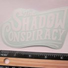 4" SHADOW CONSPIRACY CROMO MX Bike Race TRAIL Ride Frame Bicycle DECAL STICKER
